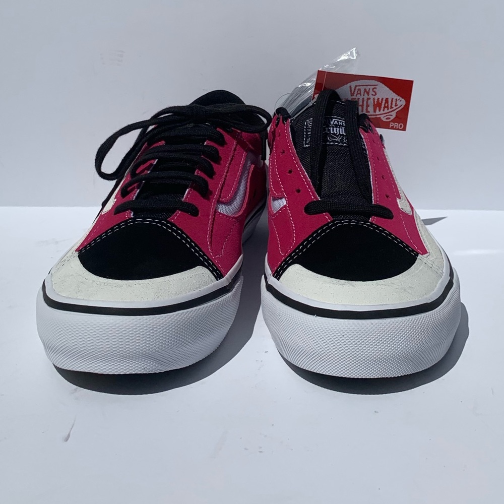 Vans TNT Advanced Prot Black/Magenta/White Shoes - Picture 5 of 7